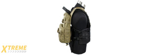 AMA AIRSOFT MOLLE RRV BACKPACK - KHAKI