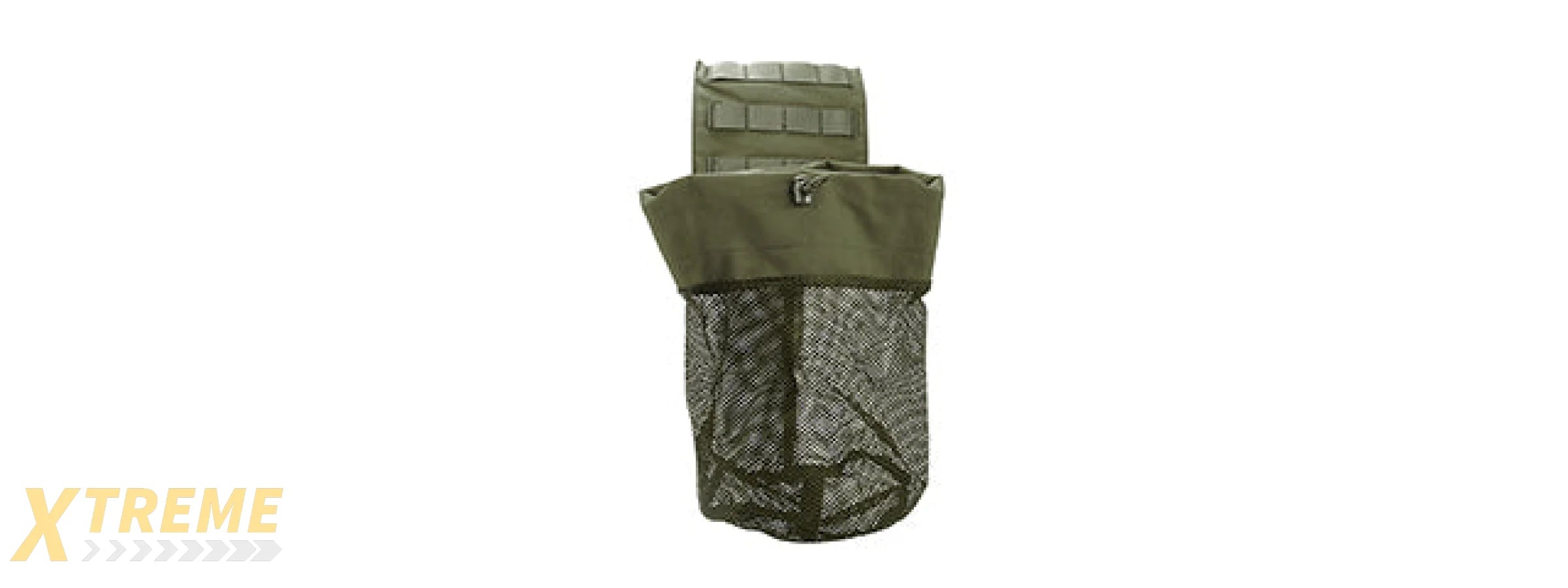 AMA Airsoft Tactical Lightweight Folding Mesh Dump Pouch (Color: OD Green)