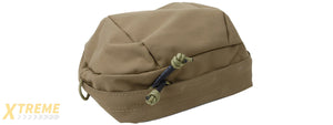 AMA CORDURA BILLOWED UTILITY POUCH W/ MOLLE WEBBING - COYOTE BROWN