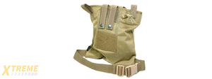 AMA MAGAZINE DROP POUCH W/ MODIFIED LEG STRAP - KHAKI