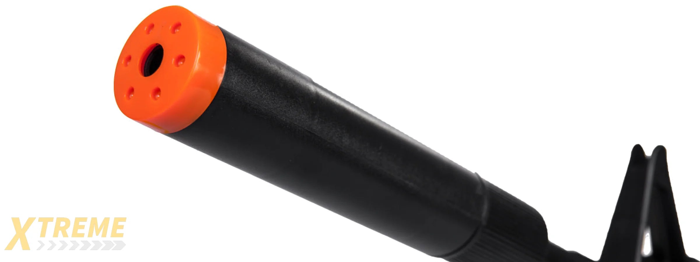 AMA Spring Airsoft Pistol w/ Vertical Grip, Laser & Stock - (Black)