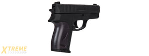 AMA Spring Airsoft Pistol w/ Vertical Grip, Laser & Stock - (Black)