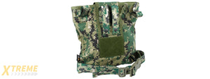 AMA TACTICAL MOLLE MAGAZINE DUMP POUCH - WOODLAND DIGITAL