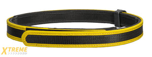 AC-402YL COMPETITION SPECIAL BELT (COLOR: BLACK & YELLOW) SIZE: LARGE