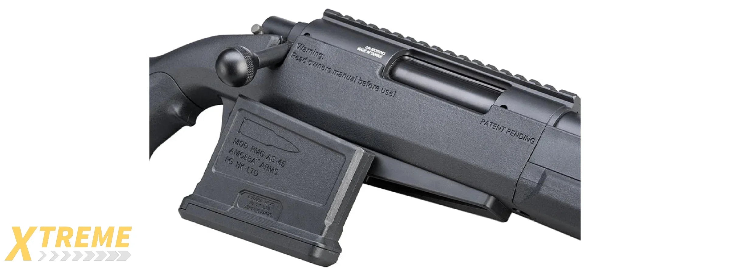 AMOEBA "Striker" S2 Gen2 Bolt Action Scout Rifle w/ M-LOK Handguard - (Black)