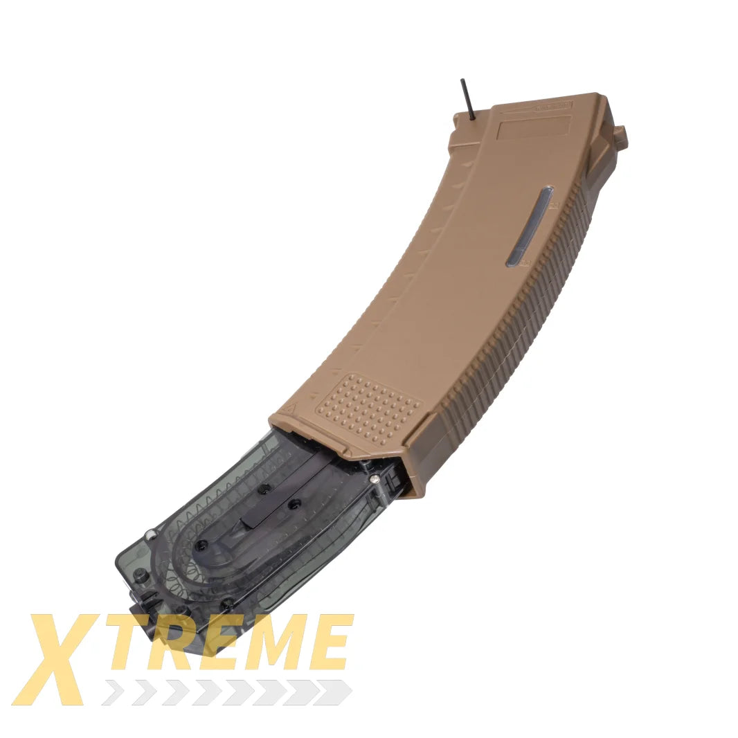 ARCTURUS AK MOD1 200Rds Mid-Cap Windowed EMM Magazine FDE