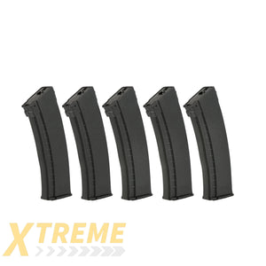 ARCTURUS AK74 Bakelite 30/135Rds Variable-Cap EMM Magazine BLK [5-PACK] - Magazine