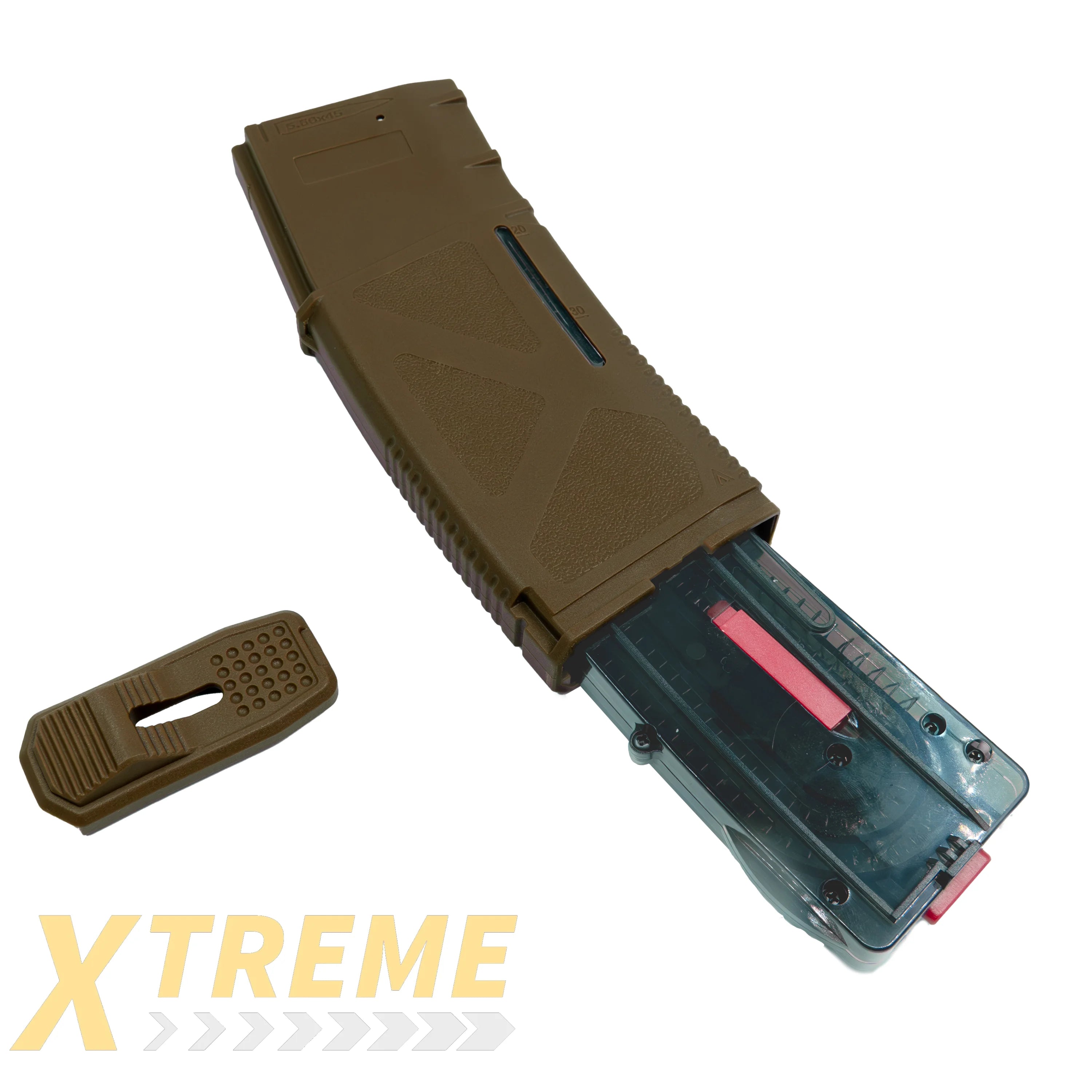 ARCTURUS AR MOD1 M4/M16 200Rds Mid Cap Windowed EMM Magazine FDE [5 PACK]
