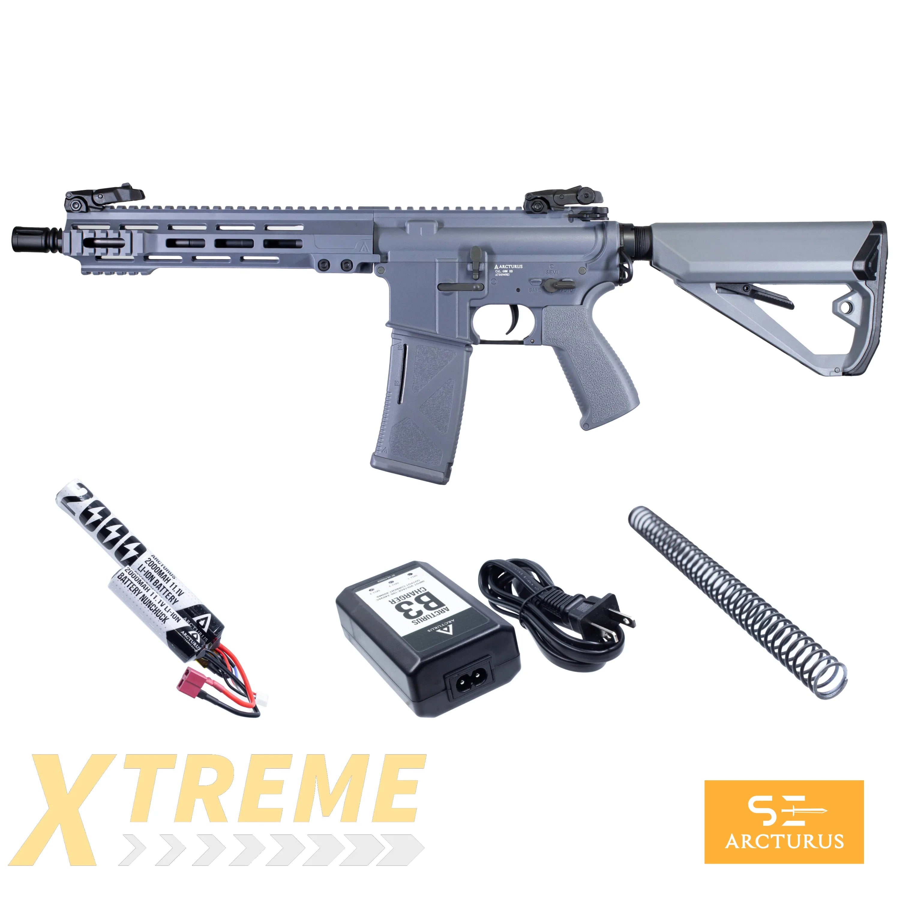 ARCTURUS LWT MK-I CQB 10’’ AEG SPORT Grey Starter Pack ARC SE® - Sport Series ARC SE®