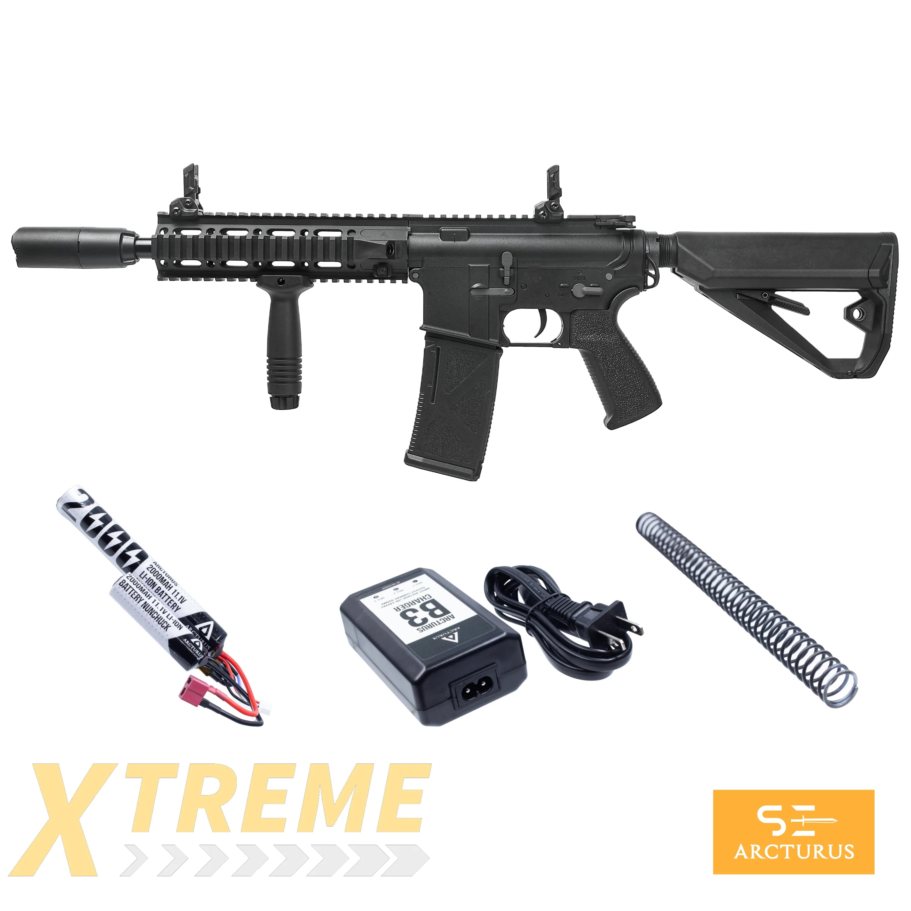 ARCTURUS LWT MK-II CQB 10’’ AEG SPORT Black Starter Pack ARC SE® - Sport Series ARC SE®