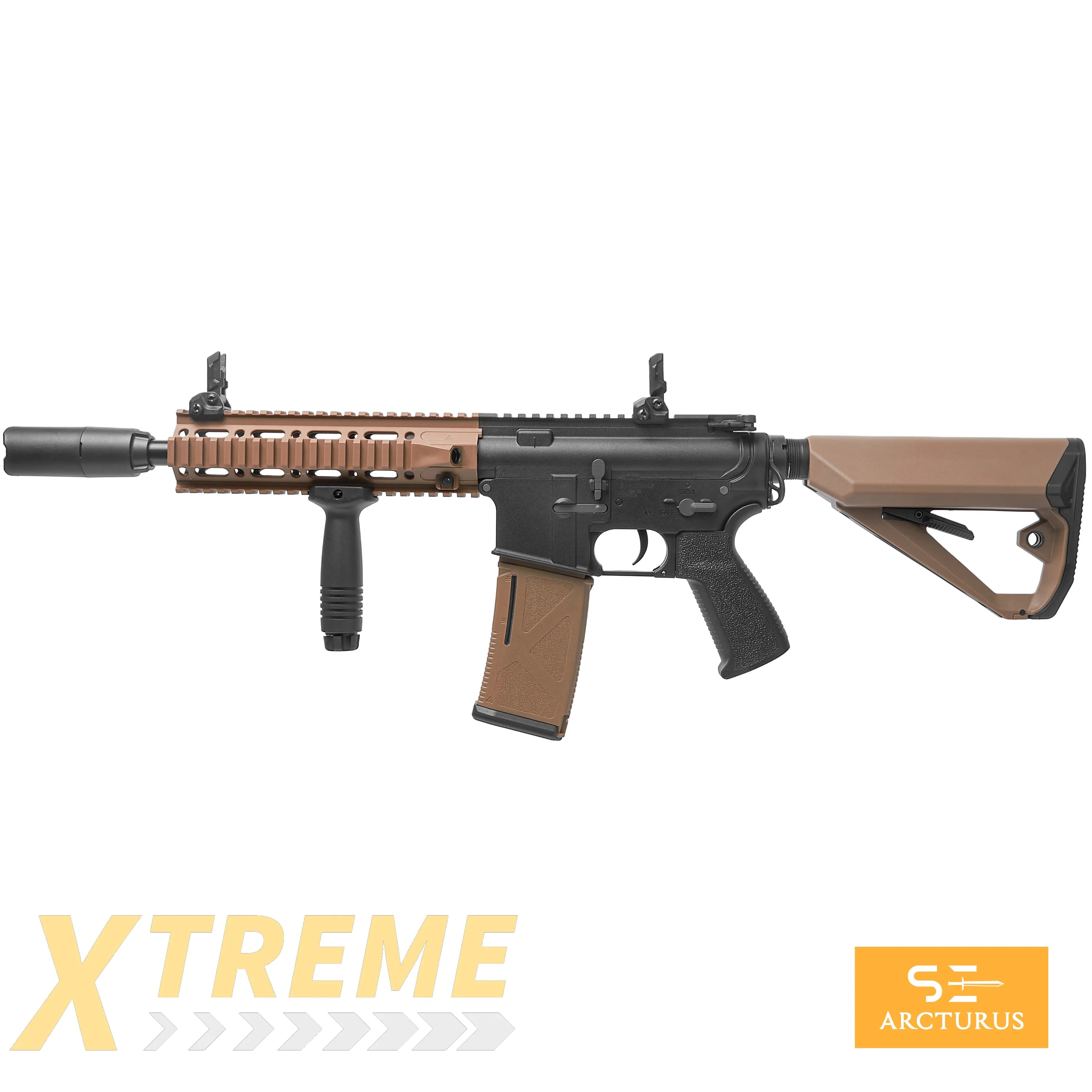 ARCTURUS LWT MK-II CQB 10’’ AEG SPORT Black-Tan ARC SE® - Sport Series ARC SE®