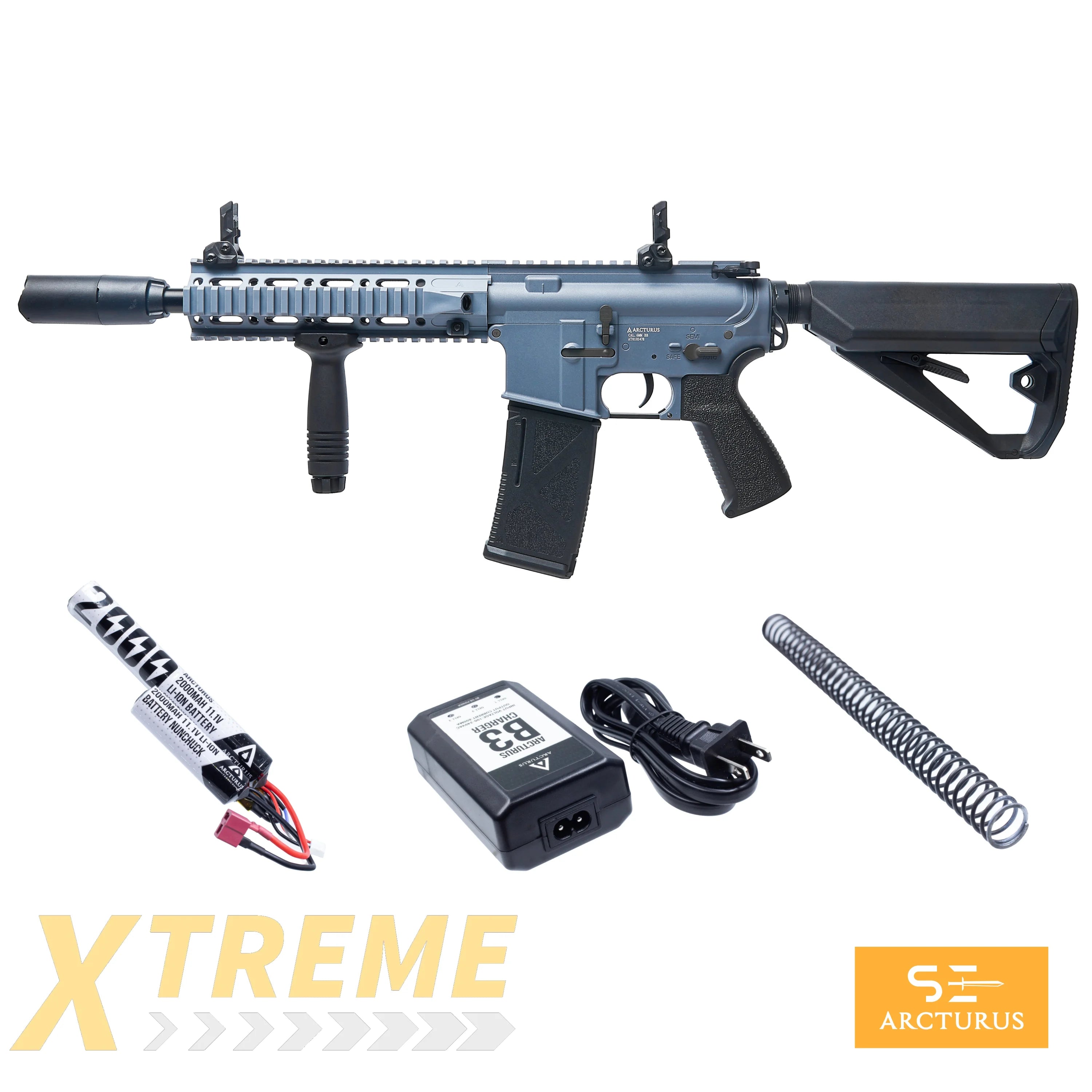 ARCTURUS LWT MK-II CQB 10’’ AEG SPORT Grey Starter Pack ARC SE® - Sport Series ARC SE®