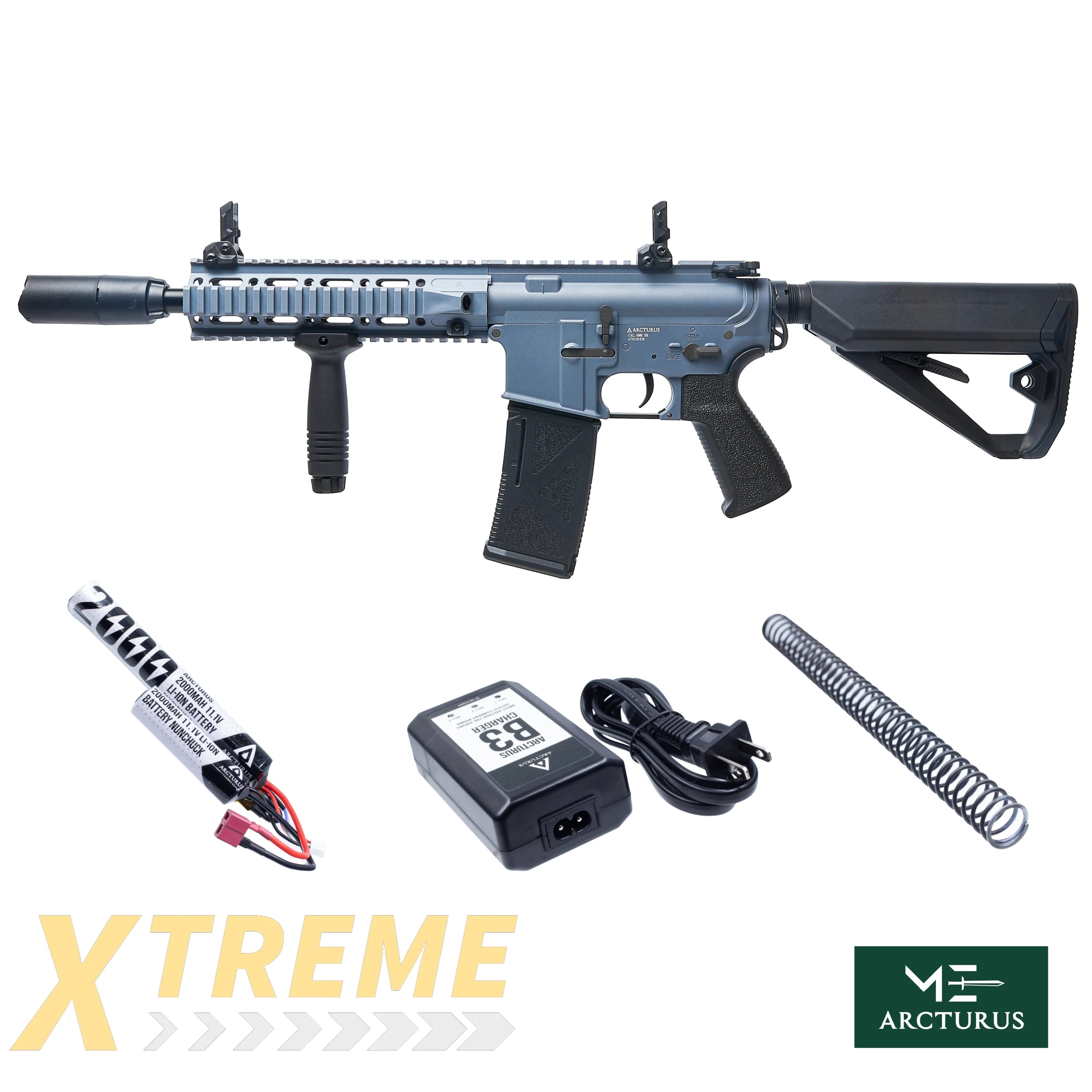 ARCTURUS LWT MK-II CQB 10’’ AEG SPORT Grey Starter Pack - Sport Series ARC MEÂ®