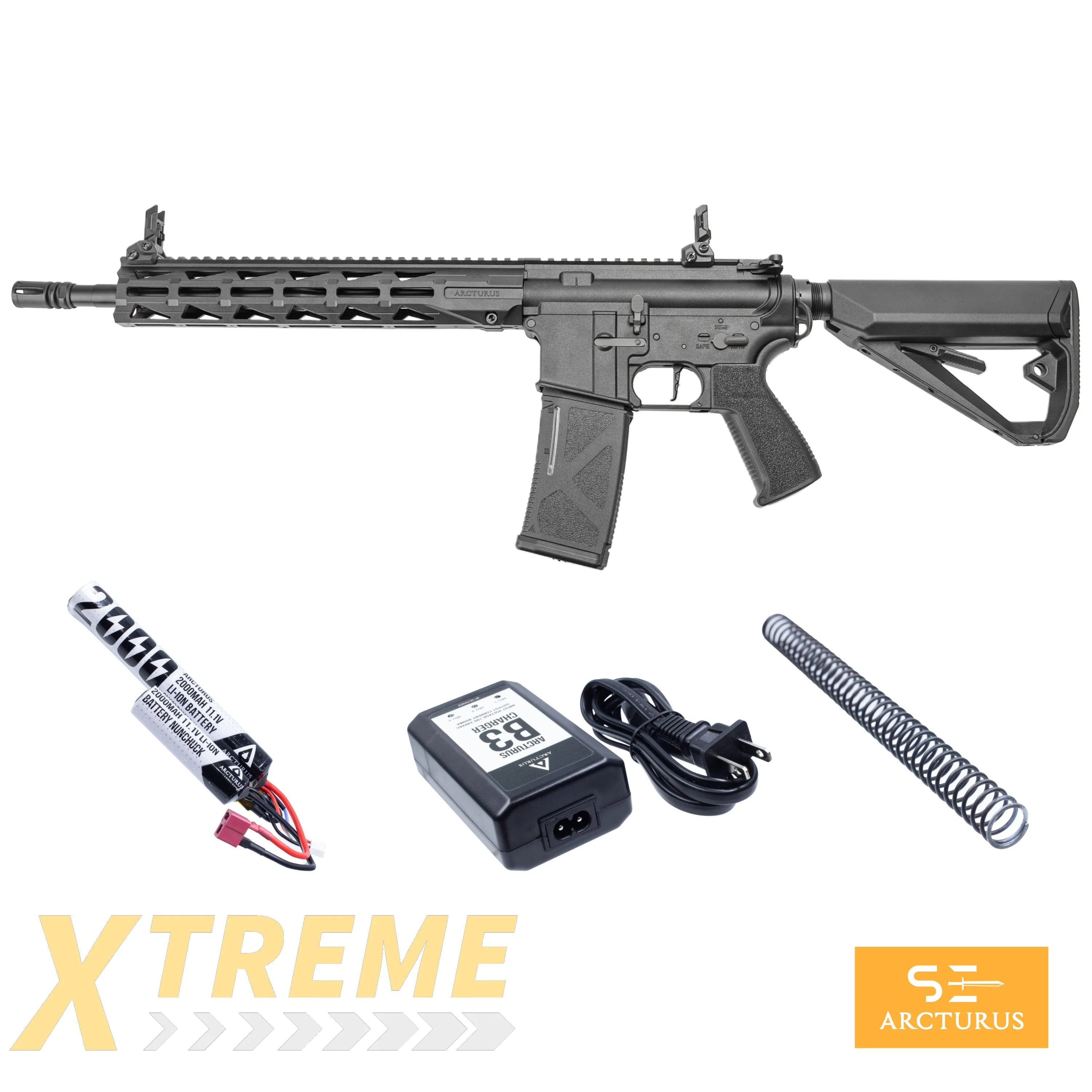 ARCTURUS LWT MK-III Carbine 12’’ SPORT AEG SE® Black Starter Pack - Sport Series ARC SE®