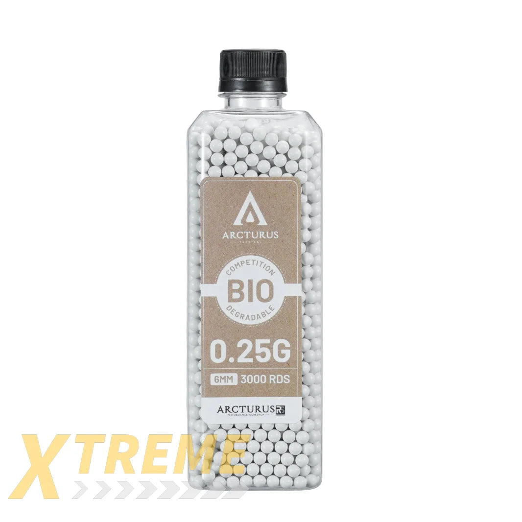 ARCTURUS RS® BIO Match Grade Biodegradable 6mm Airsoft BBs 0.25g - New
