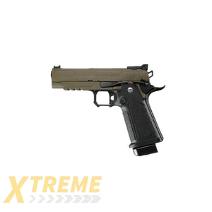 ARCTURUS Vanguard 4.3" Hi-Capa GBB Pistol BLK-TAN - XTREME Airsoft Superstore