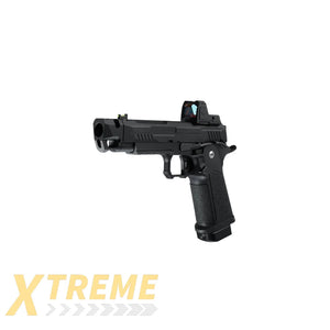 ARCTURUS Vanguard 4.3" Hi-Capa GBB Pistol w/ Optics Ready Slide & Compensator & ARS-1 Red Dot Combo - XTREME Airsoft Superstore