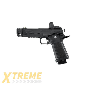 ARCTURUS Vanguard 4.3" Hi-Capa GBB Pistol w/ Optics Ready Slide & Compensator & ARS-1 Red Dot Combo - XTREME Airsoft Superstore
