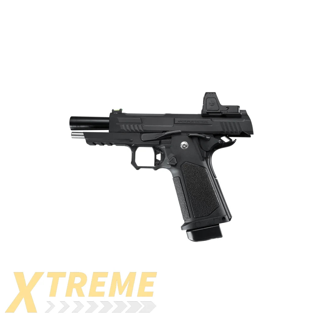 ARCTURUS Vanguard 4.3" Hi-Capa GBB Pistol w/Optics Ready Slide & ARS-1 Red Dot Combo - XTREME Airsoft Superstore