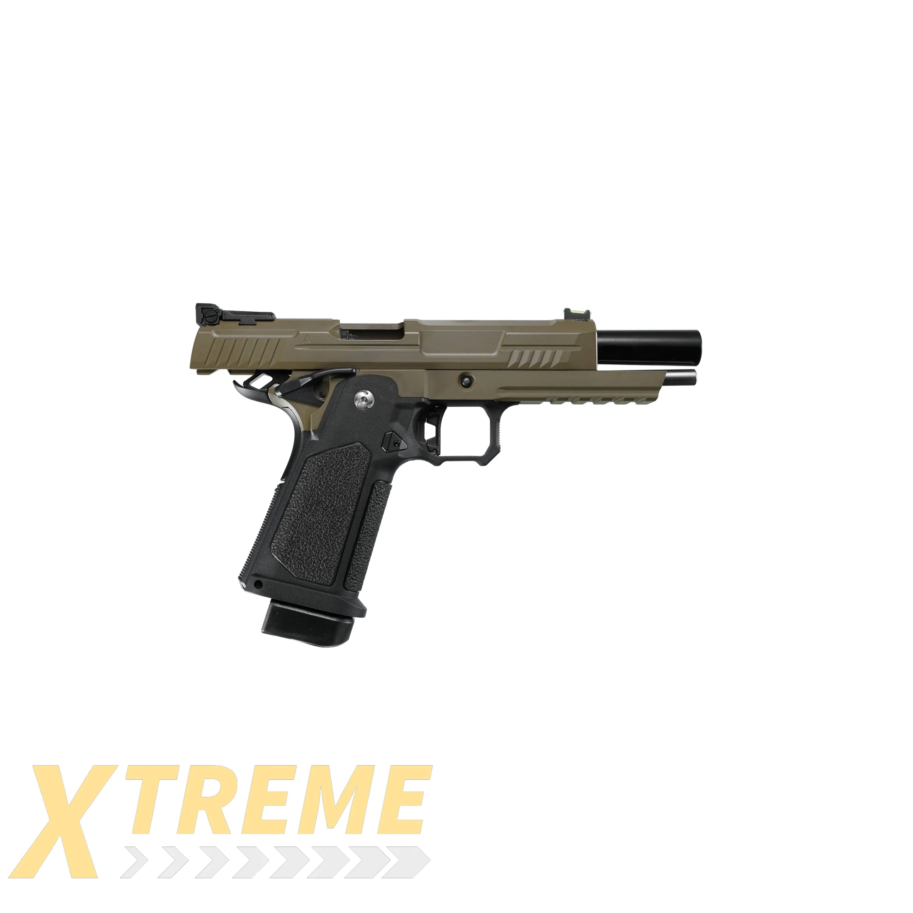 ARCTURUS Vanguard 5’’ Hi-Capa GBB Pistol BLK-TAN - Vanguard