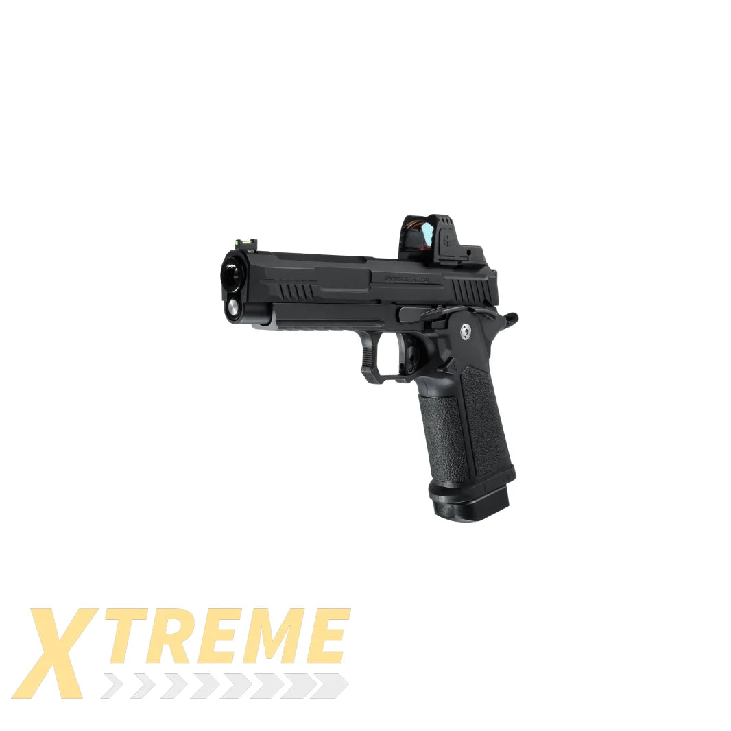 ARCTURUS Vanguard 5" Hi-Capa GBB Pistol w/Optics Ready Slide & ARS-1 Red Dot Combo - XTREME Airsoft Superstore