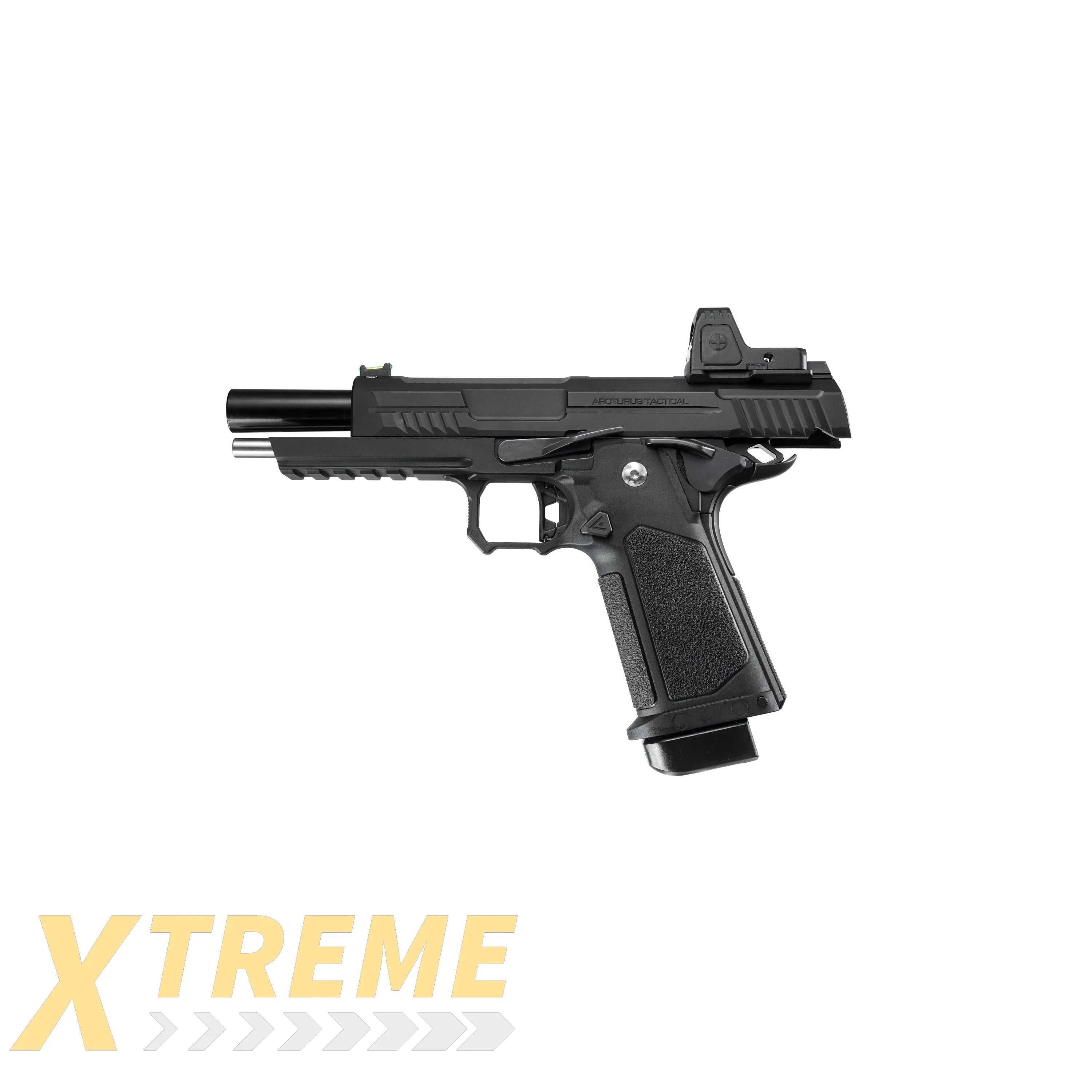 ARCTURUS Vanguard 5’’ Hi-Capa GBB Pistol w/Optics Ready Slide & ARS-1 Red Dot Combo - Vanguard