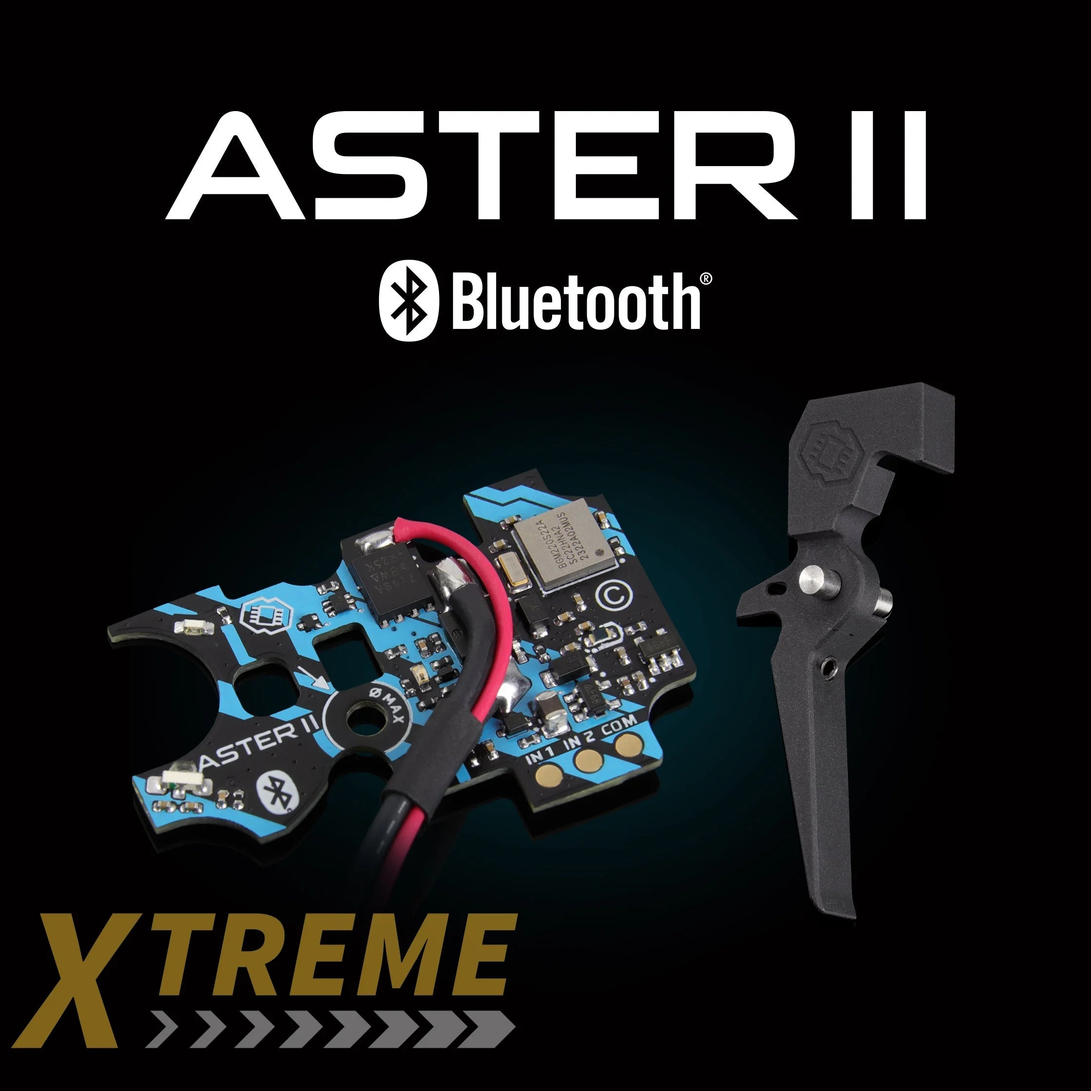 ASTER II Bluetooth® EXPERT for V2 GB +
adjustable Quantum Trigger 2 [AEG & HPA] [Rear
Wired]