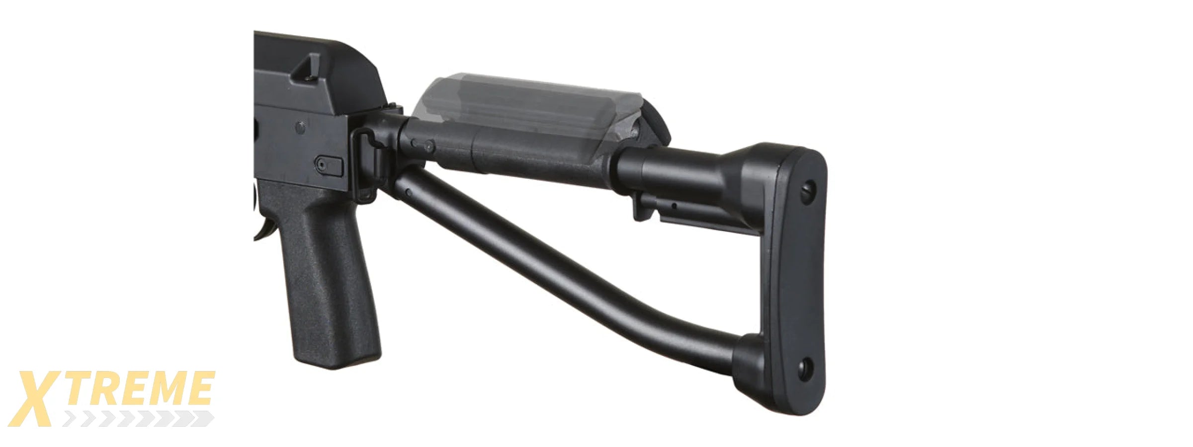 Atlas Custom Works Airsoft SVD S Bolt Action Rifle w/ Folding Stock - BLACK
