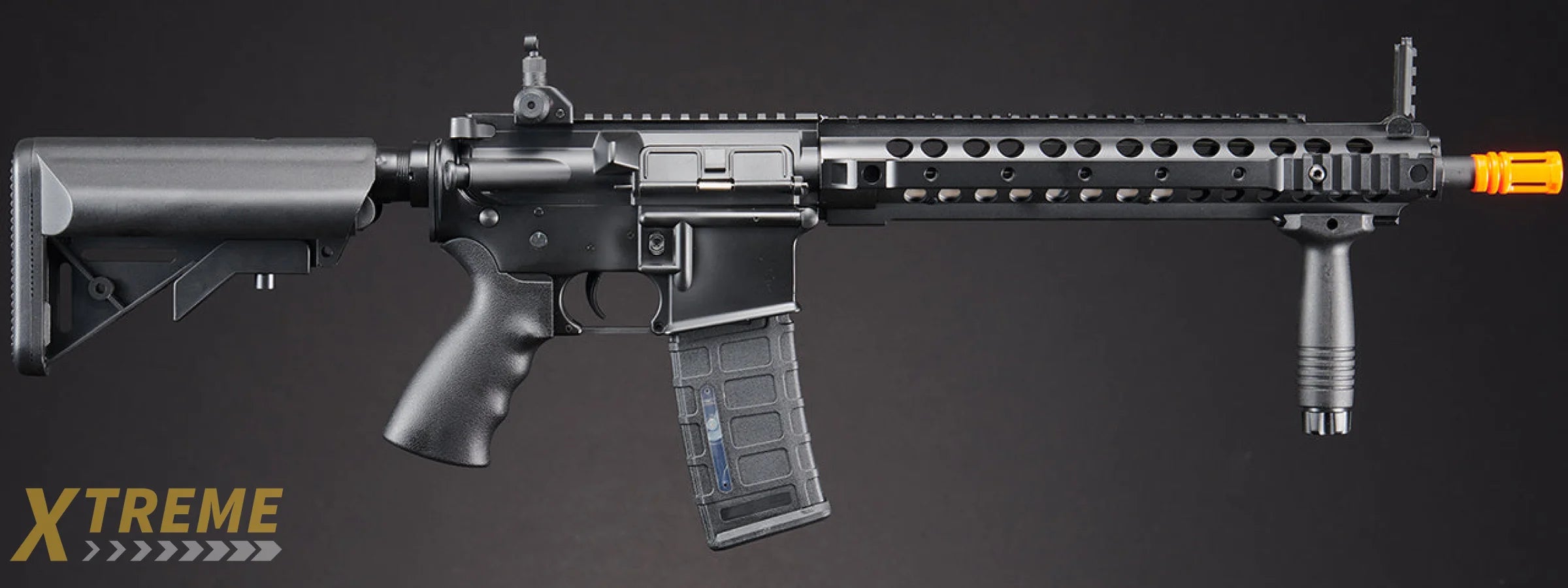 Atlas Custom Works Full Metal M4 Series Airsoft AEG with Free Floating RIS