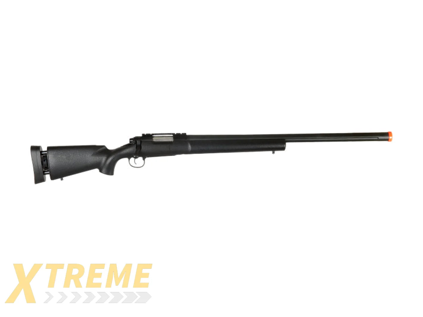 Atlas Custom Works M24 Bolt Action Rifle Airsoft Sniper Rifle w/ Adjustable Stock (Color: Black)
