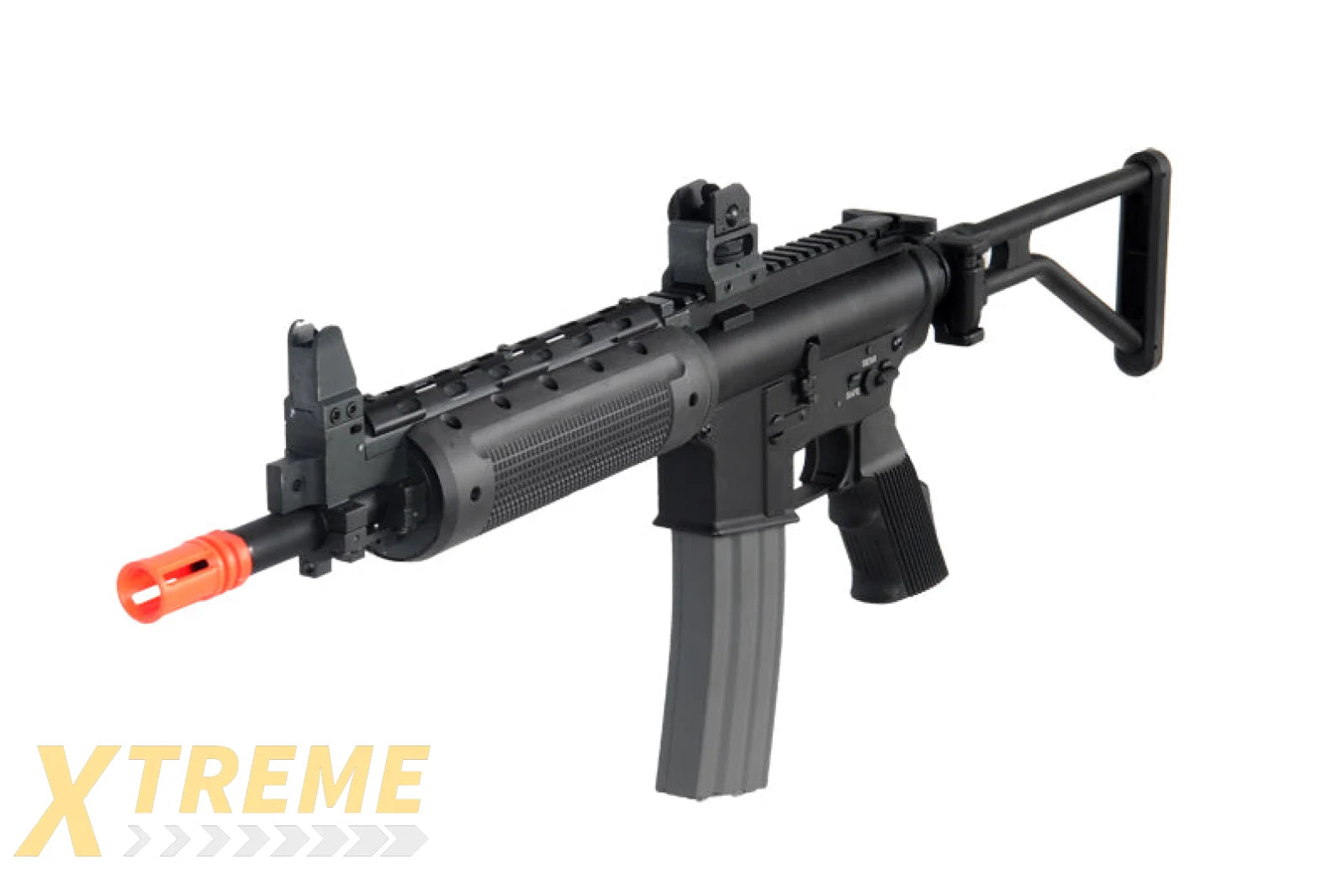 Atlas Custom Works M4 GR-300 Short Version Airsoft AEG Rifle w/ Folding Stock (Color: Black)