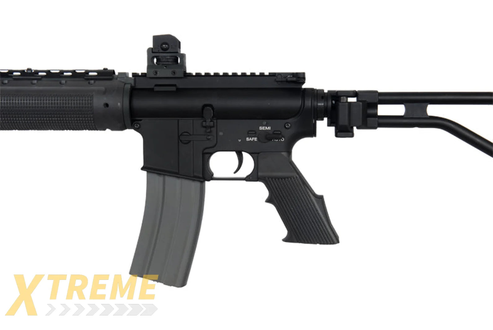 Atlas Custom Works M4 GR-300 Short Version Airsoft AEG Rifle w/ Folding Stock (Color: Black)
