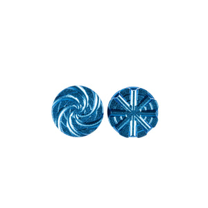 Machined Goggle Screw Set "Cyclone" Blue - XTREME Airsoft Superstore