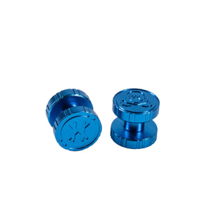 Machined Goggle Screw Set "Icon" Blue - XTREME Airsoft Superstore