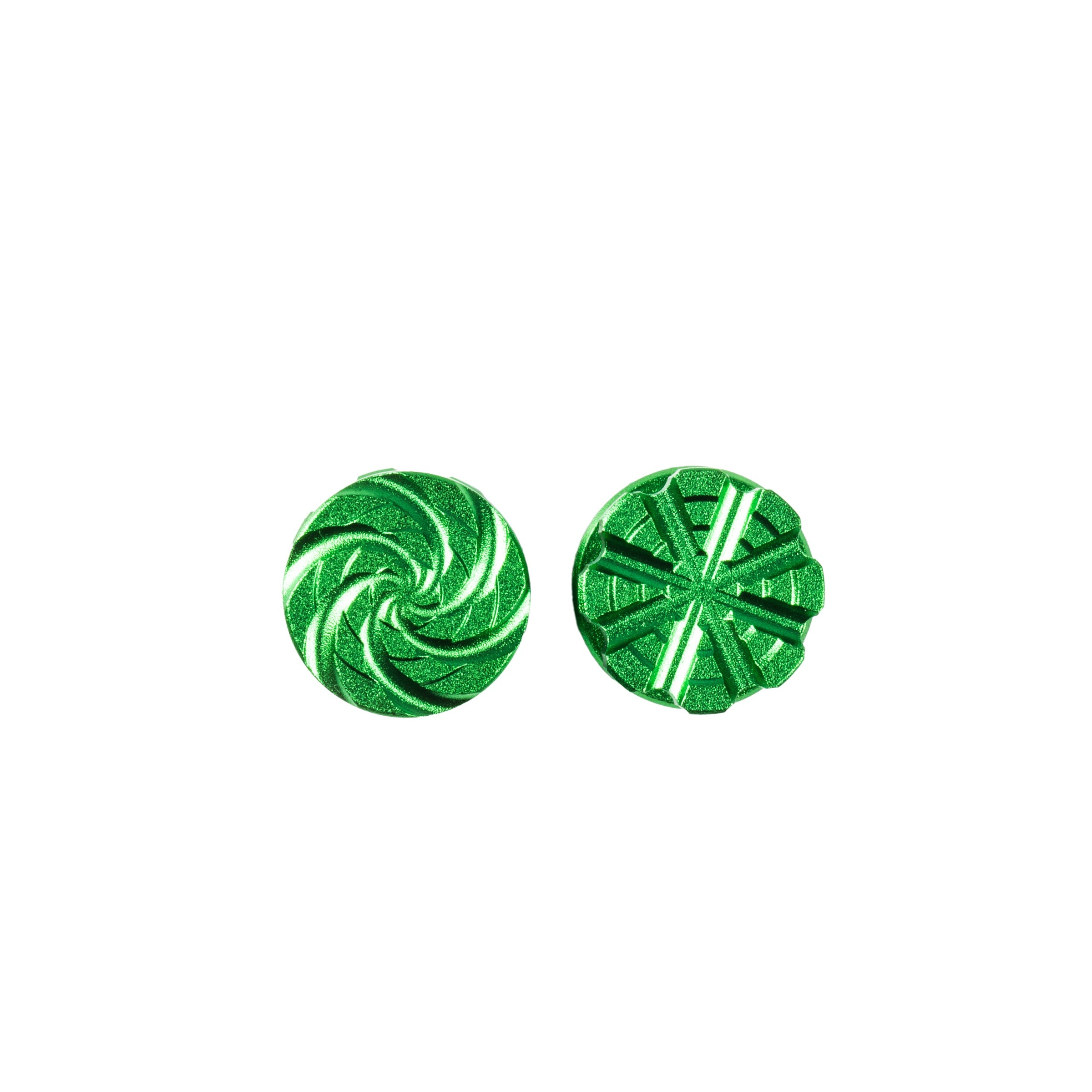 Machined Goggle Screw Set "Cyclone" Green - XTREME Airsoft Superstore