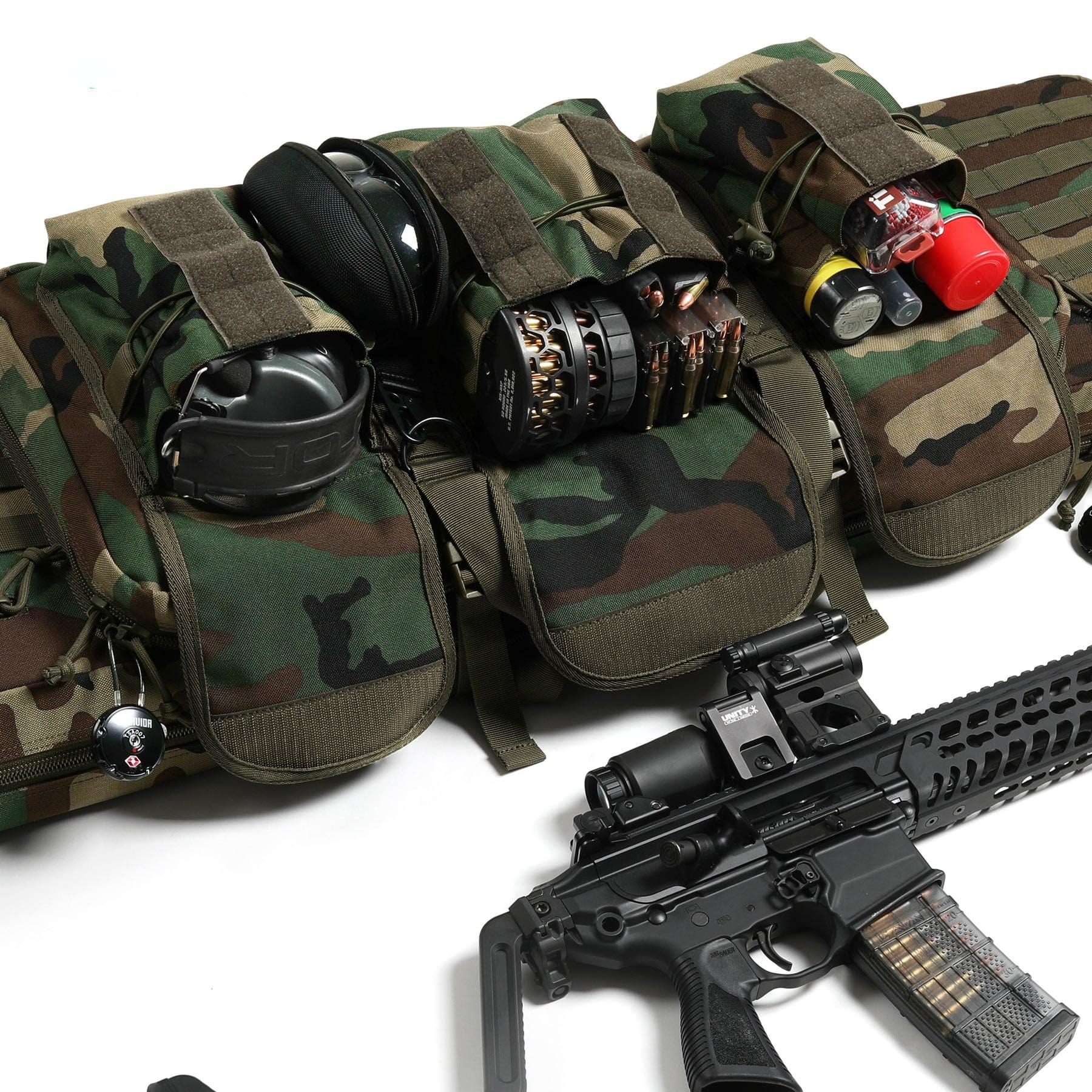 Camo American Classic Double Case (4 Sizes) - XTREME Airsoft Superstore