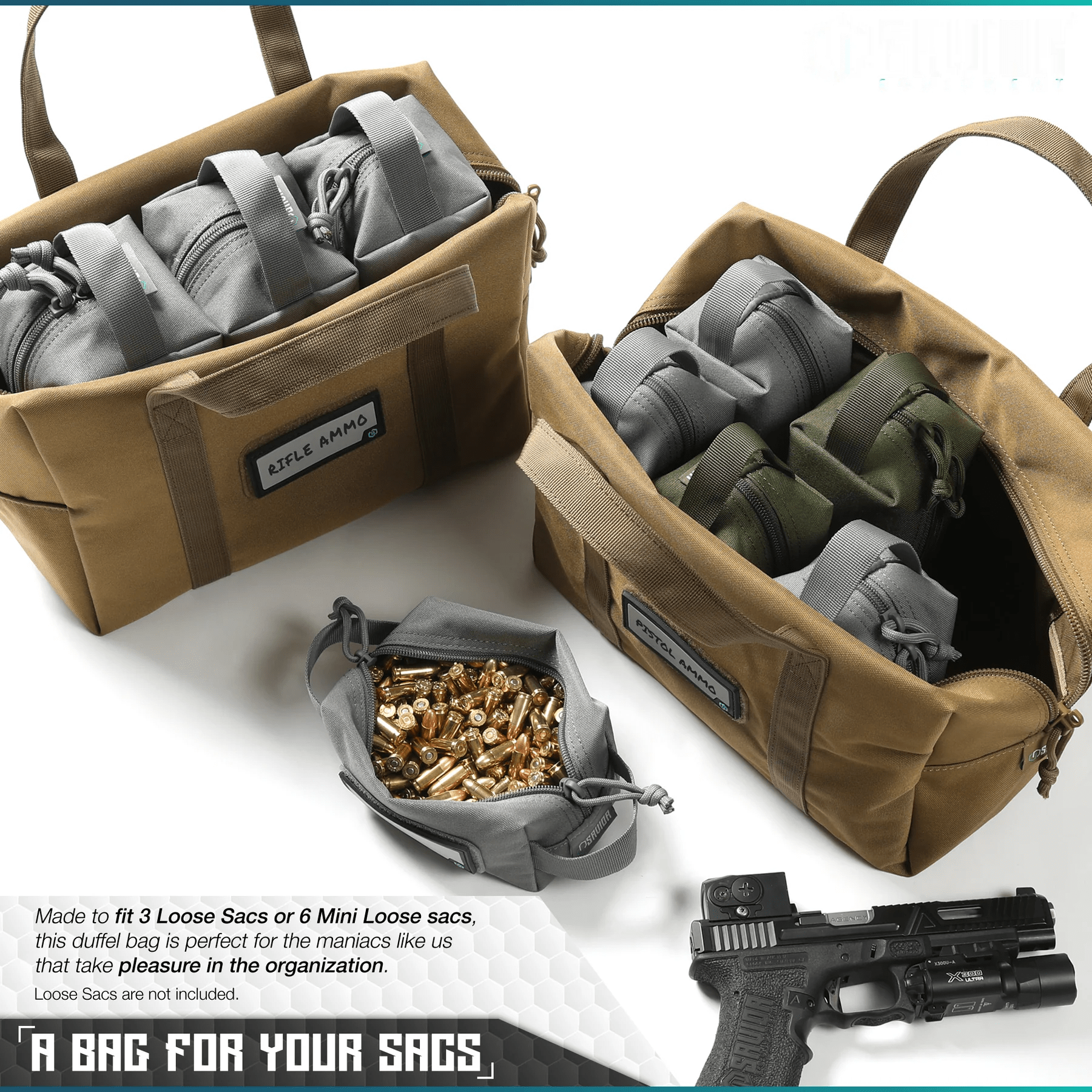 Mini Hauler Duffel Bag - 2 Pack - XTREME Airsoft Superstore