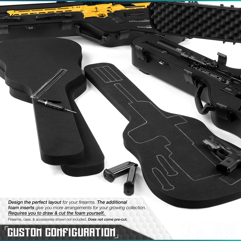 Spare Foam for Guitar Case - 3 Pack - XTREME Airsoft Superstore