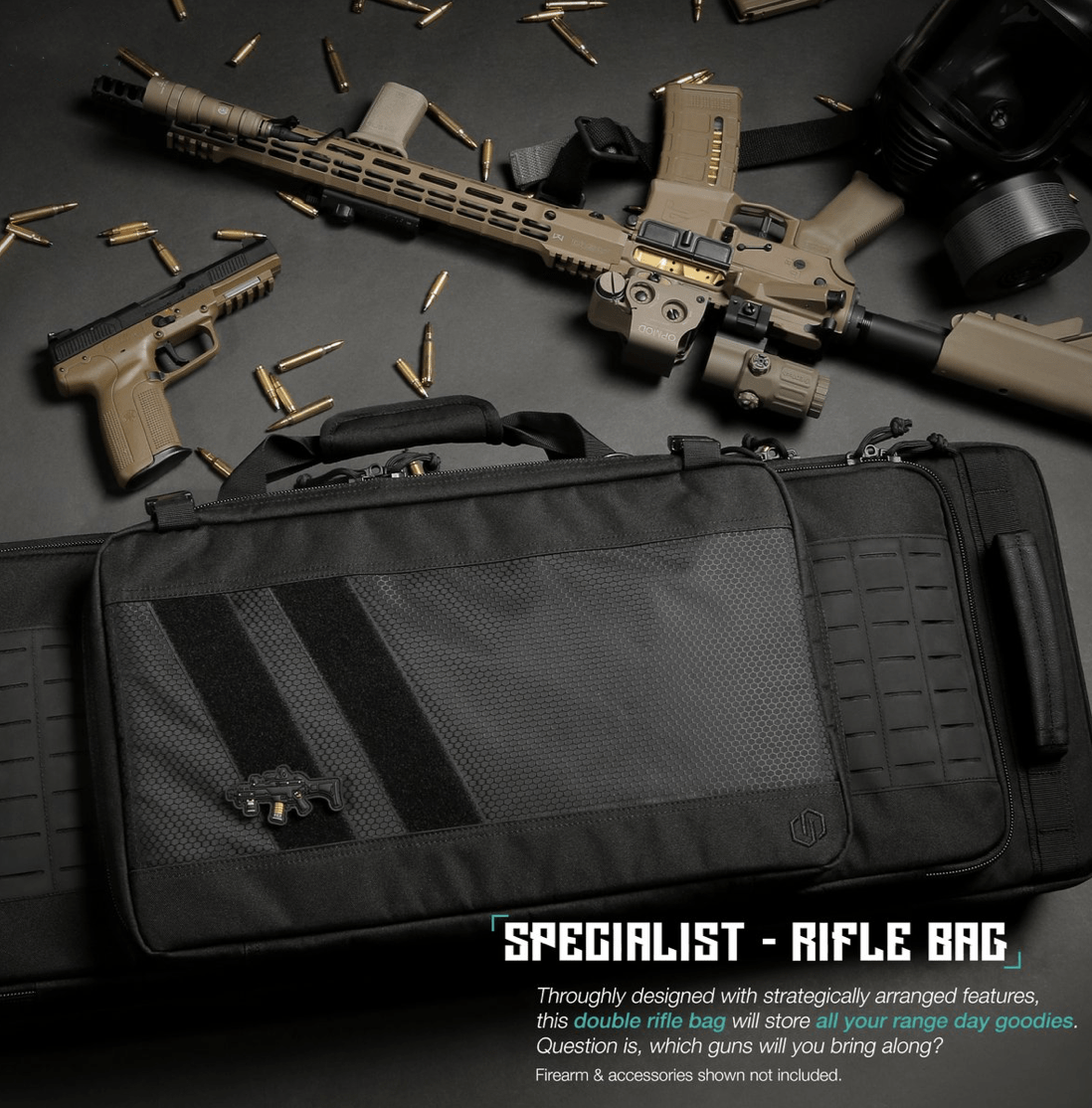 Specialist Double Rifle Case (3 Sizes) - XTREME Airsoft Superstore