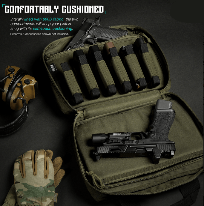 Specialist Series Double Pistol Case - XTREME Airsoft Superstore