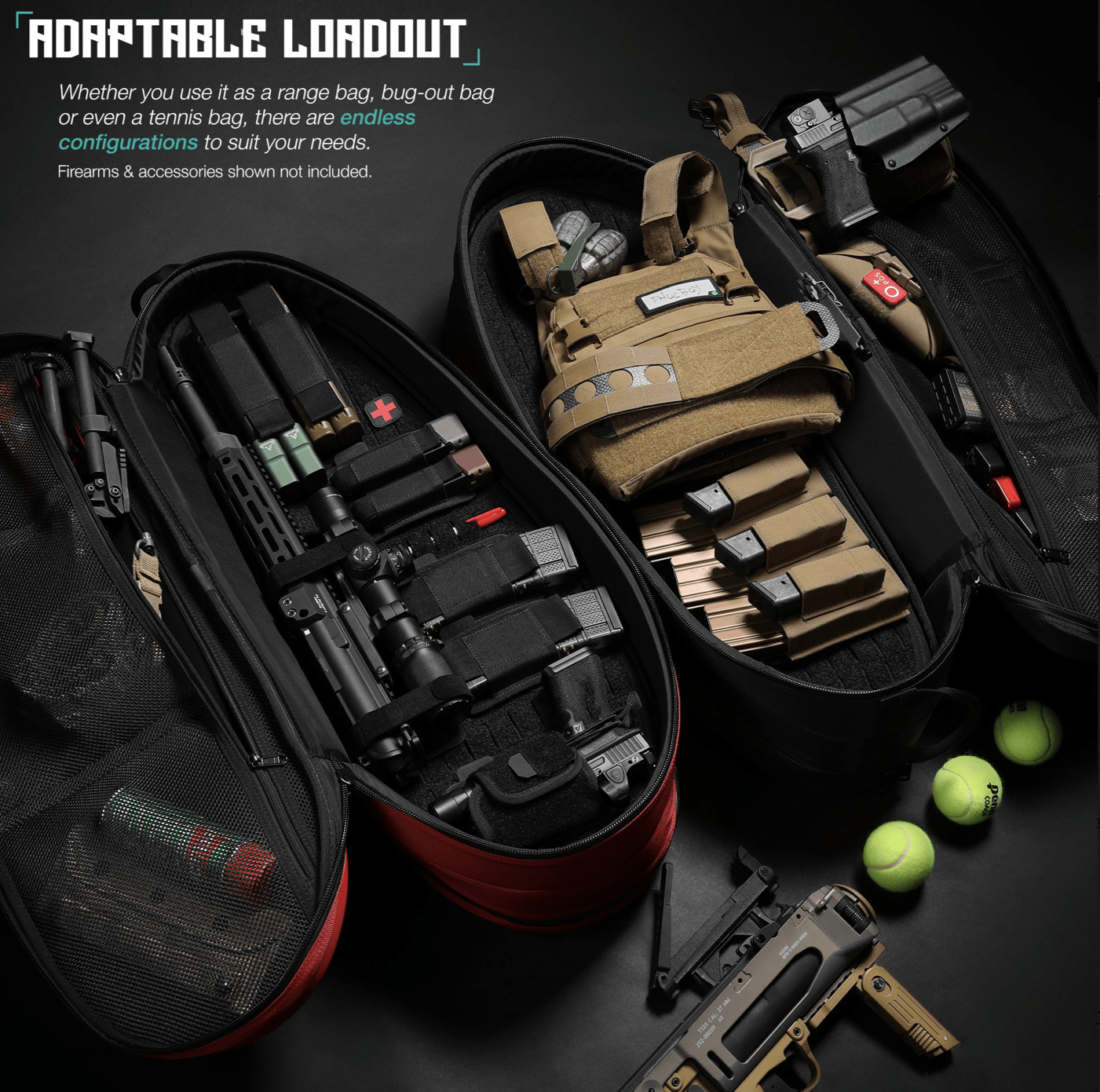 Tennis Pro Touring Tactical Case - XTREME Airsoft Superstore