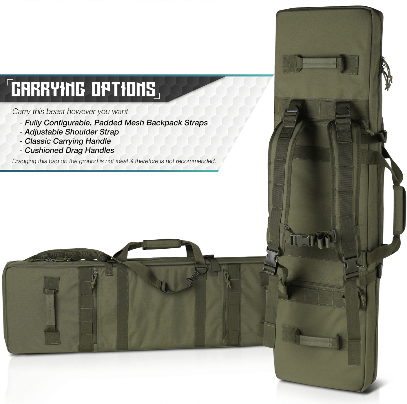 Urban Patriot Double Case (5 Sizes) - XTREME Airsoft Superstore