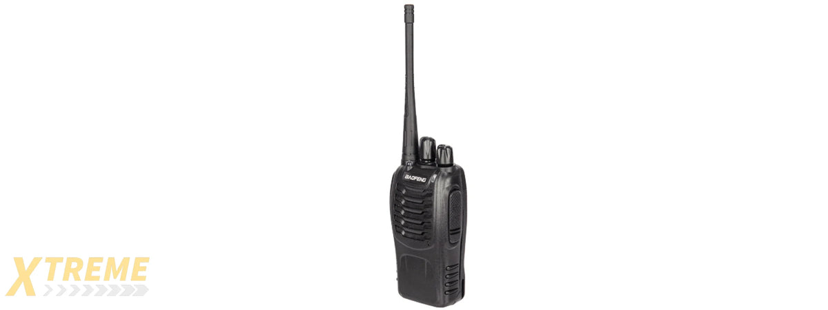 BAOFENG TACTICAL 400-470 MHZ COMMUNICATIONS RADIO - BLACK