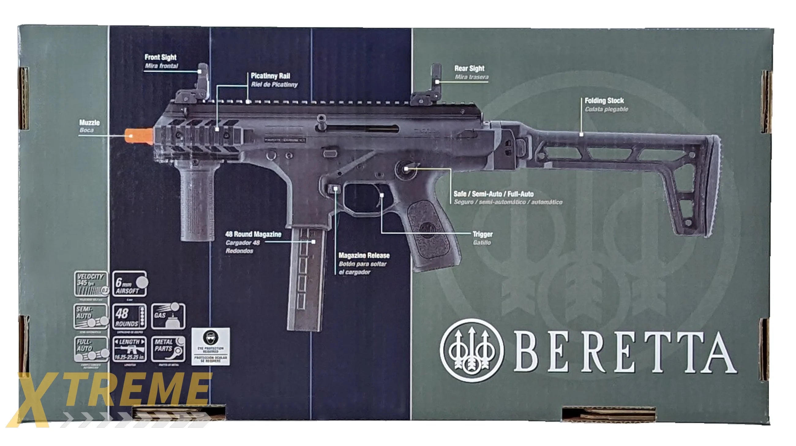 Beretta PMX GBB Airsoft Rifle - BERETTA GBB