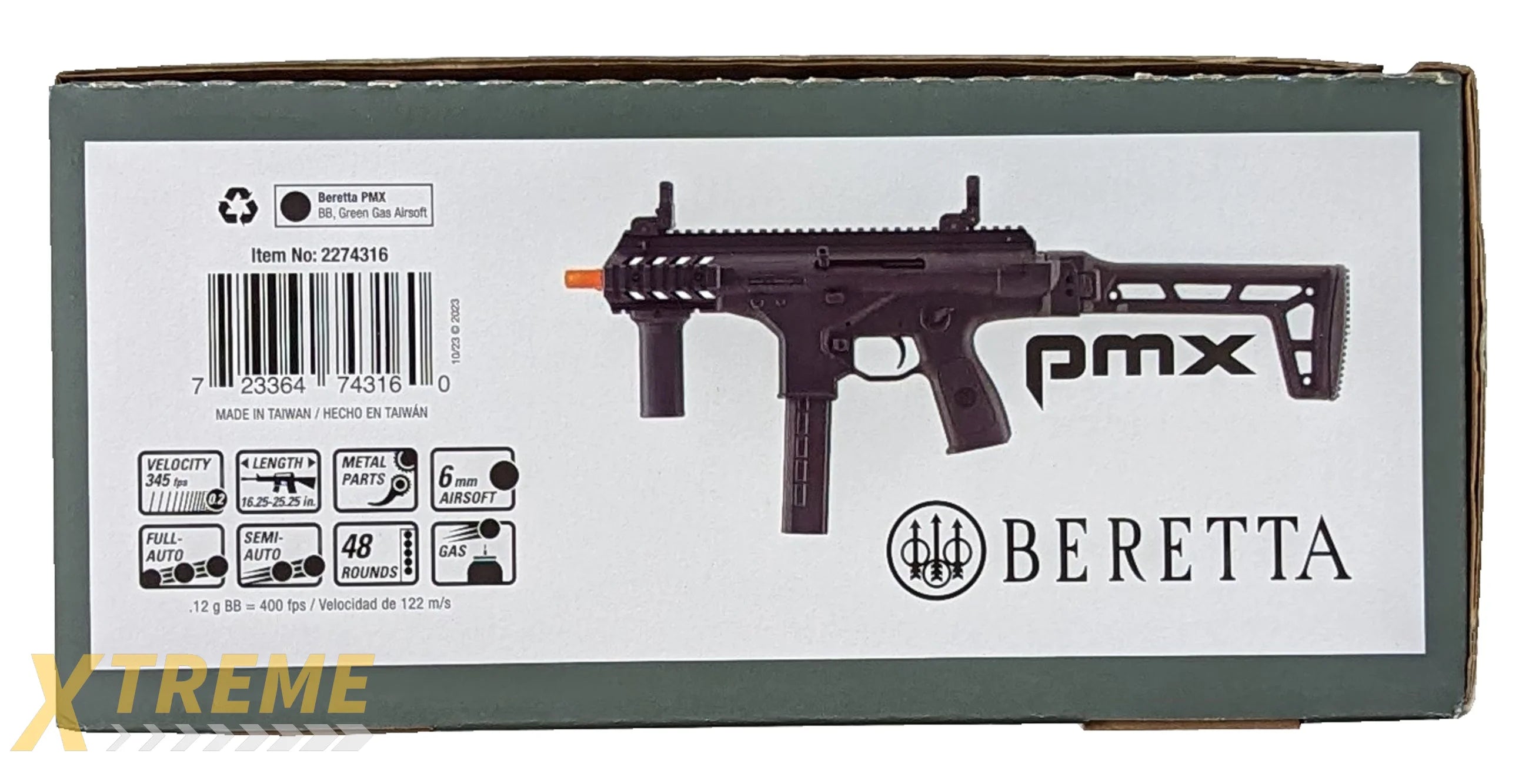 Beretta PMX GBB Airsoft Rifle - BERETTA GBB