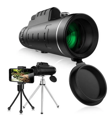 Dual Focus 12x50 Waterproof Monocular Spotting Scope With Universal Phone Mount - XTREME Airsoft Superstore