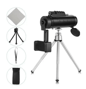 Dual Focus 12x50 Waterproof Monocular Spotting Scope With Universal Phone Mount - XTREME Airsoft Superstore