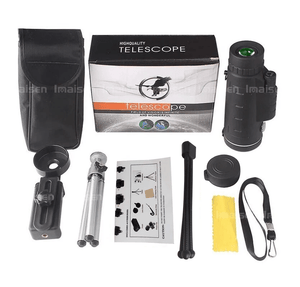 Dual Focus 12x50 Waterproof Monocular Spotting Scope With Universal Phone Mount - XTREME Airsoft Superstore