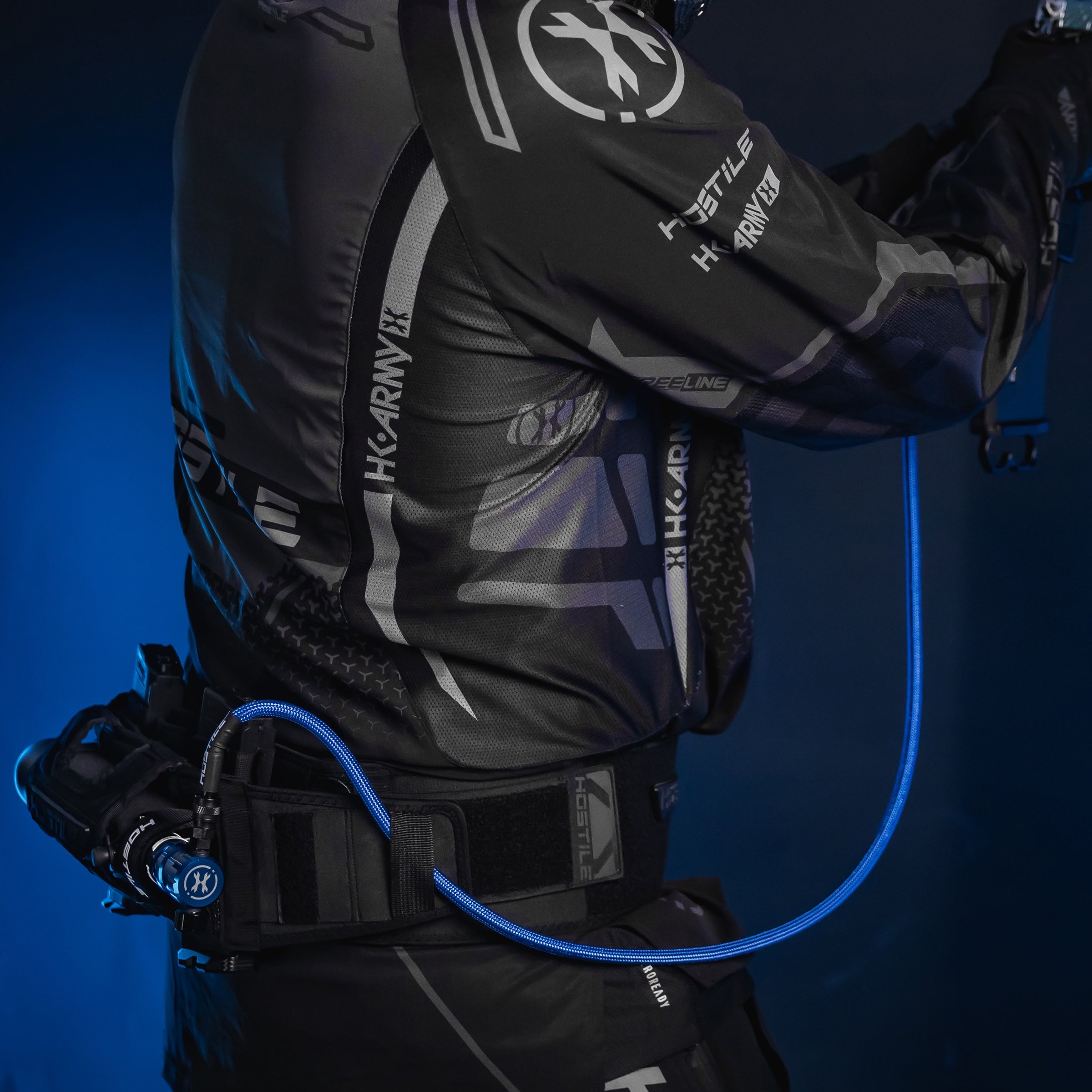 Hostile® Flex Line 42" Hose - Blue - XTREME Airsoft Superstore