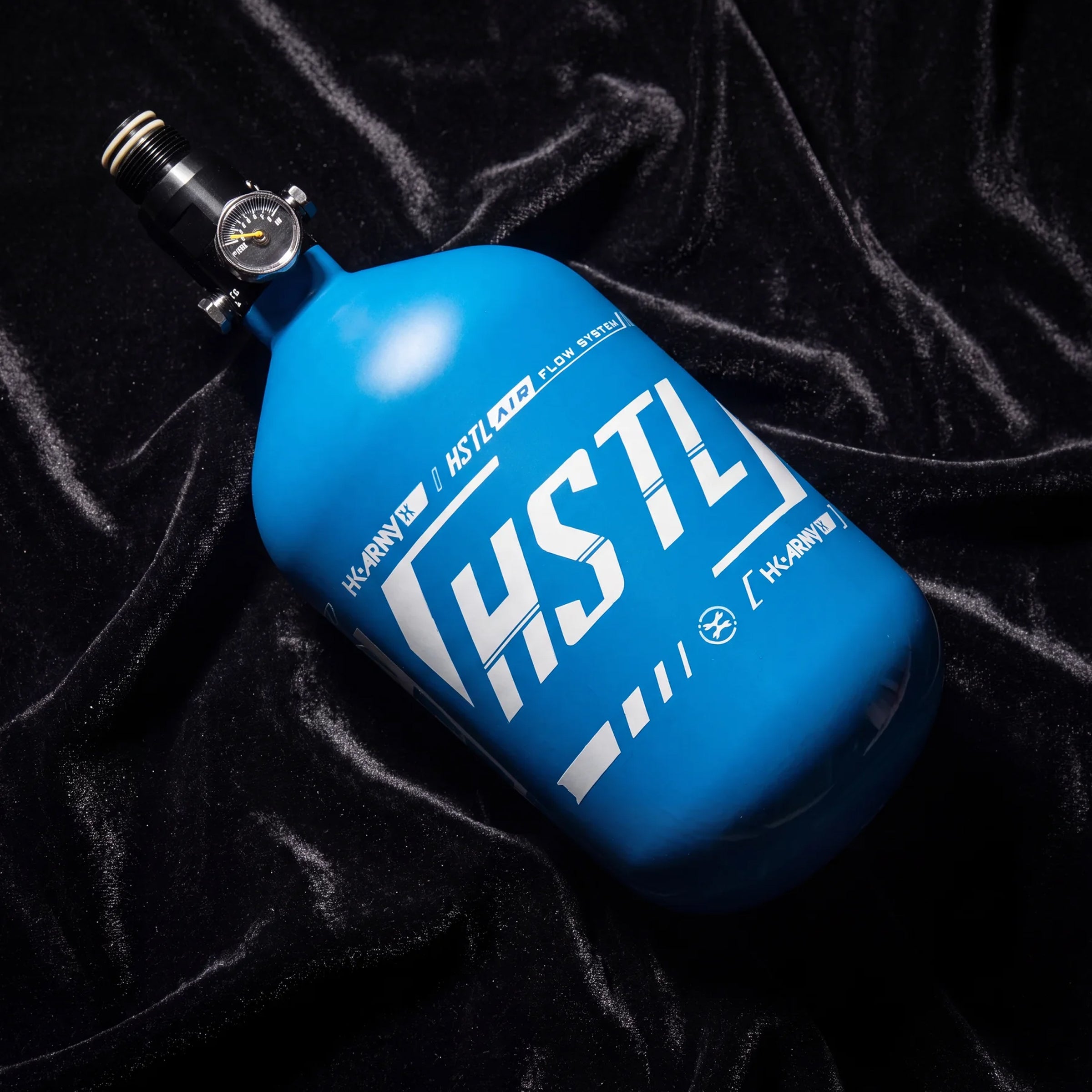 HSTL® - Carbon Fiber Tank - Standard Reg - 68ci / 4500psi - Blue/White